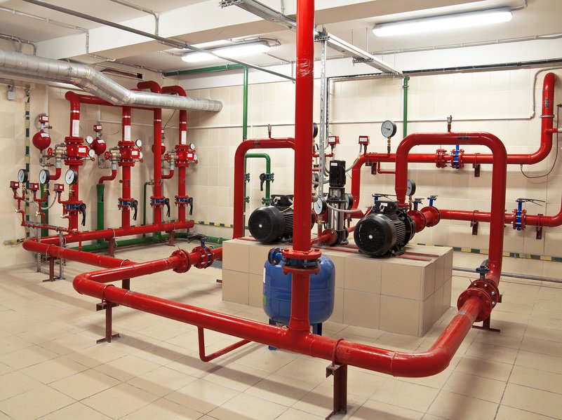 Fire sprinkler control system